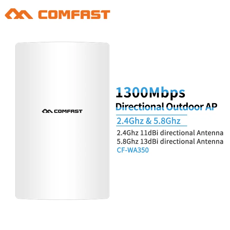 

Outdoor Powerful 1300Mbps Gigabit Weatherproof Repeater /Wifi Extender/Access Point/Router/WISP Antenna Directional Wi fi AP