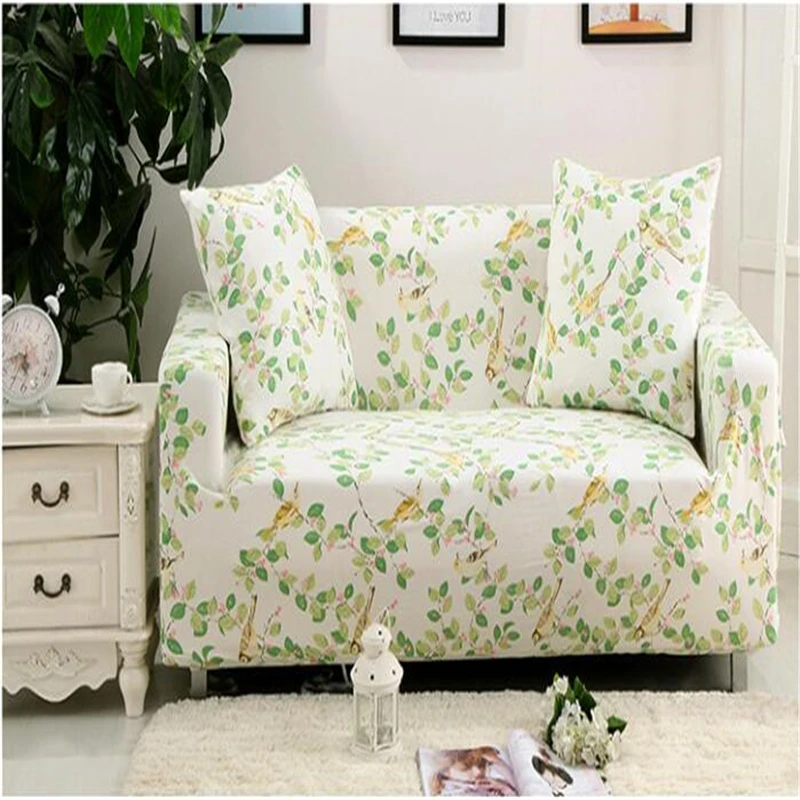 Colorful Universal Sofa Covers 100 Polyester Printed Cubre Cover Set Antimacassar Case On The
