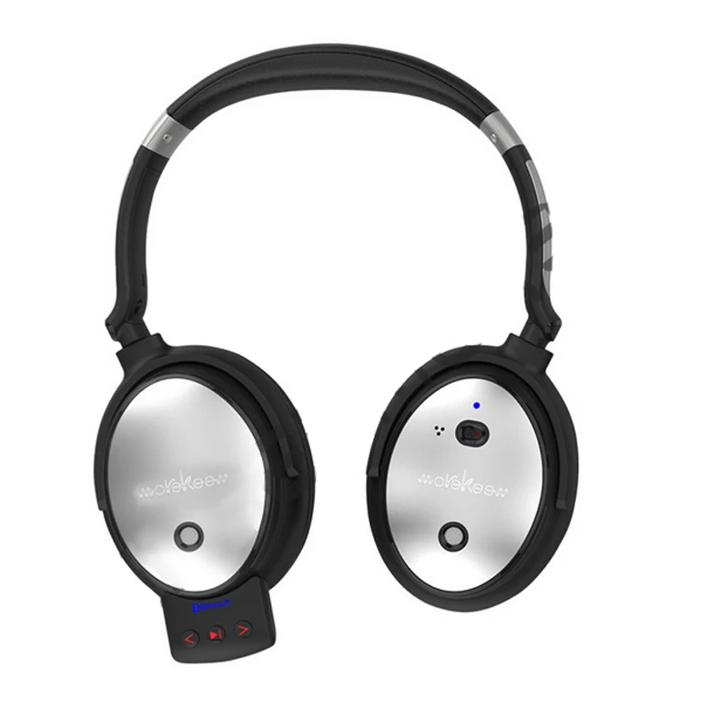 Активный шумоподавление Bluetooth гарнитура беспроводные наушники HIFI стерео супер бас шумоподавляющий наушник с микрофоном