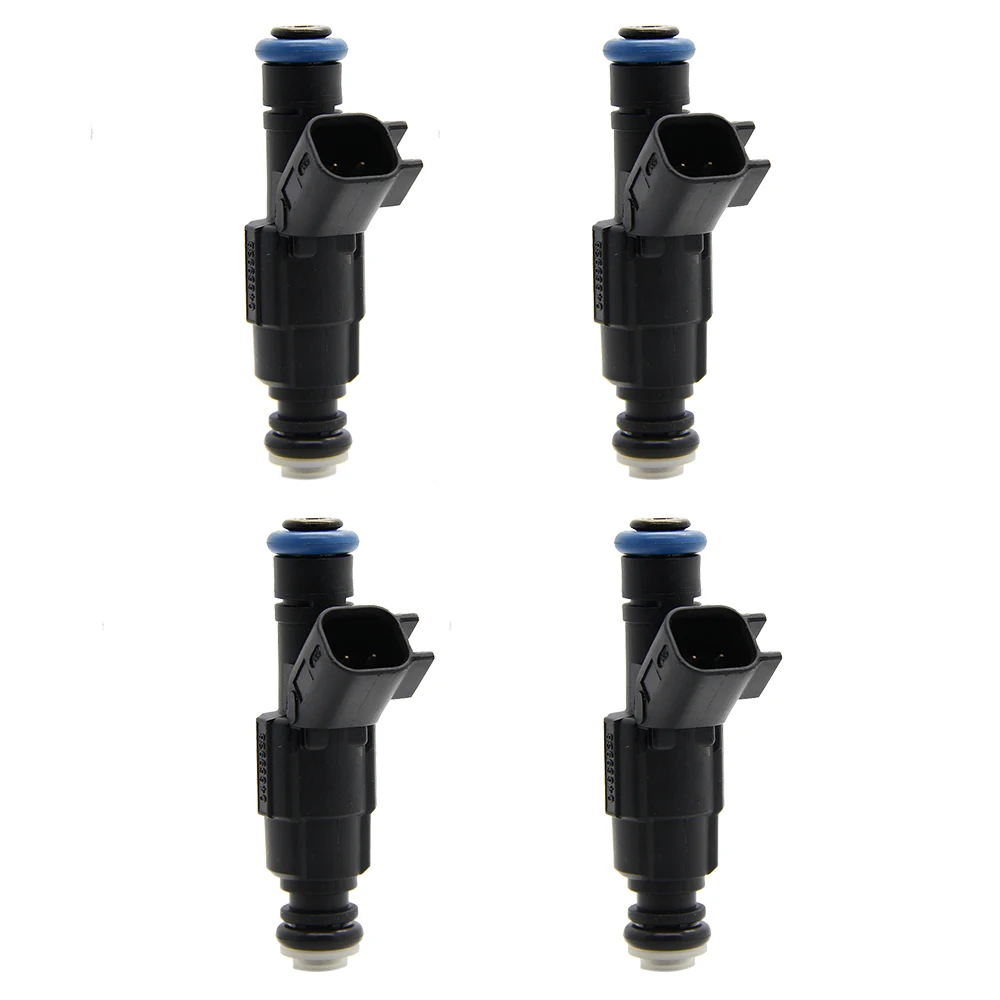 4PCS New Auto Replacement Fuel Injector 0280155784 Fit for Jeep
