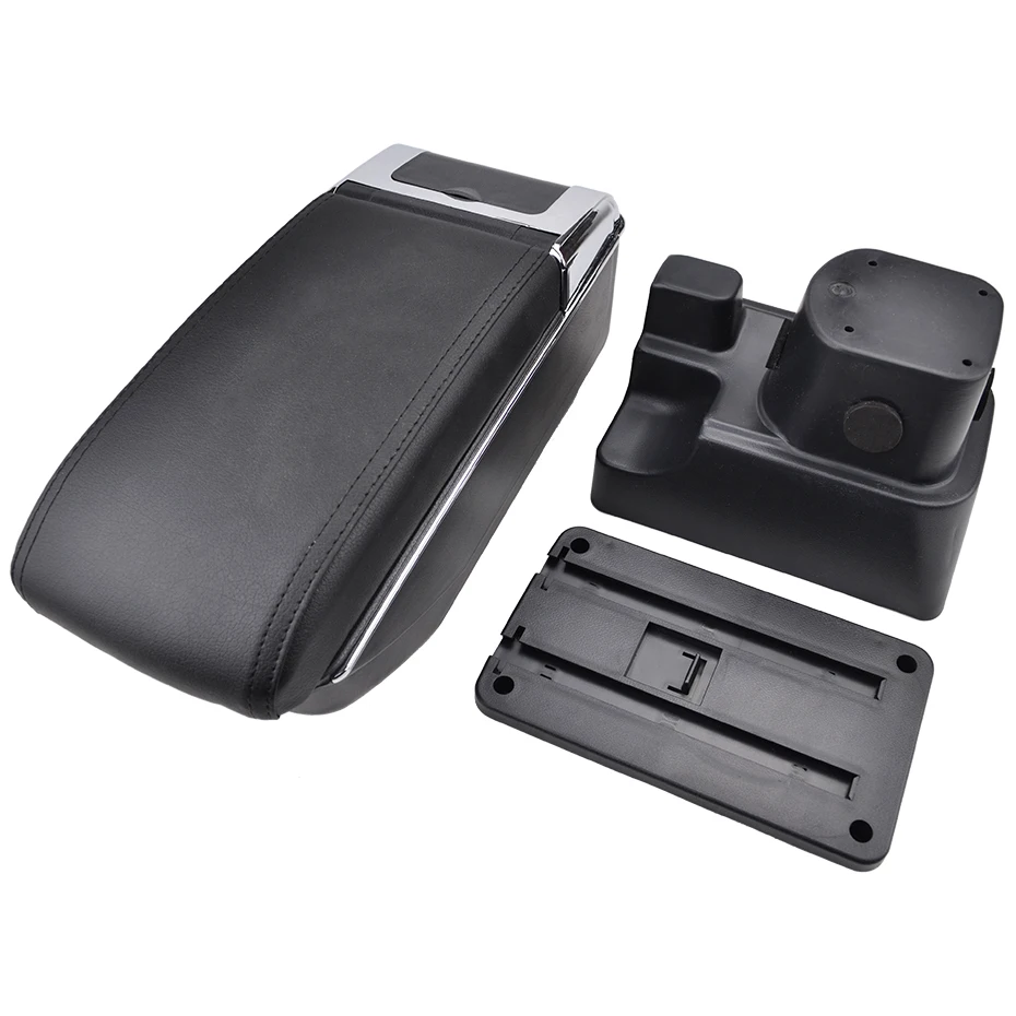 Для Geely MK 2008 2013 двухслойный подлокотник Подлокотник центральная консоль лоток