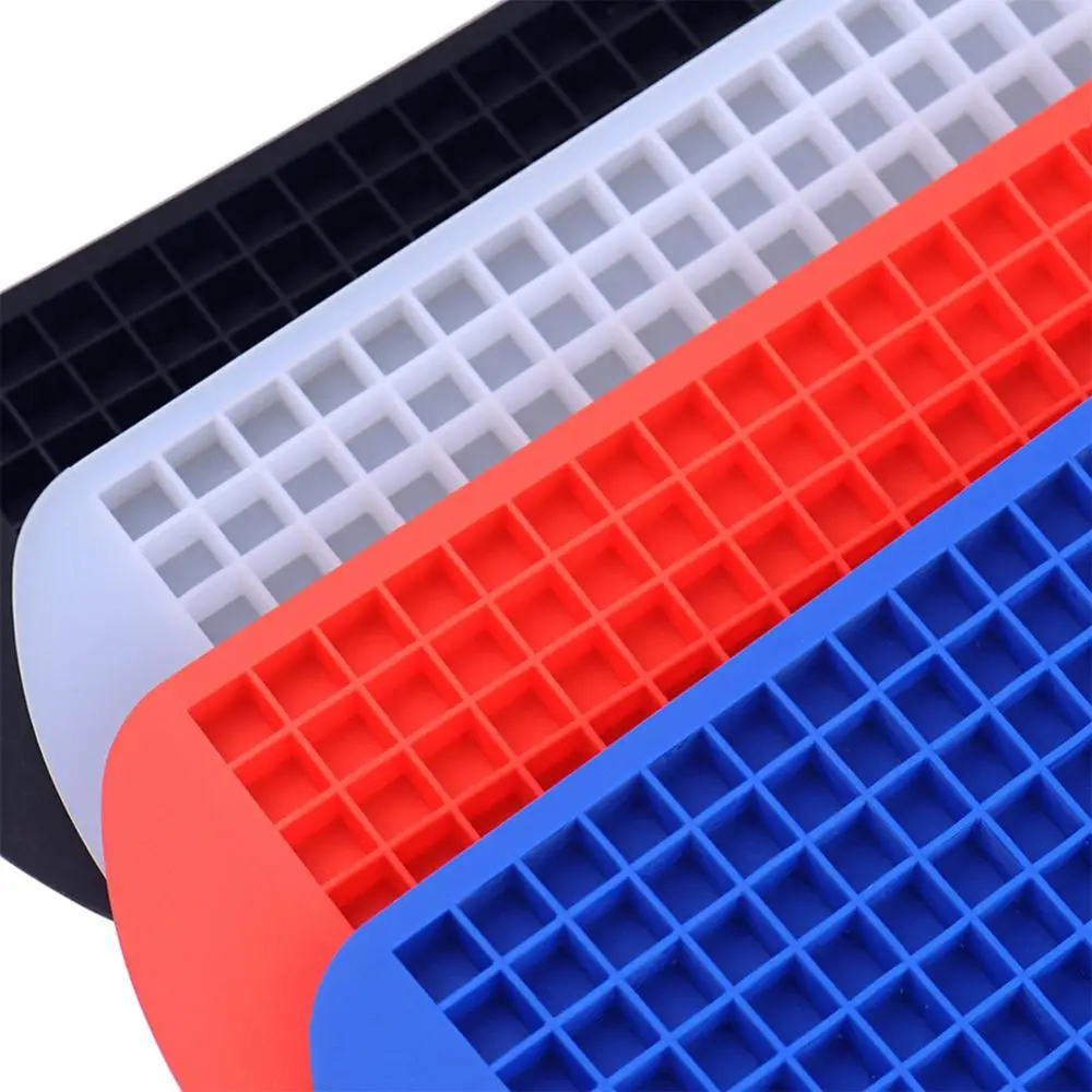 

160 Grids Ice Cube Maker Silicone Ice Bucket The Space Saving Ice Cube Maker Refillable