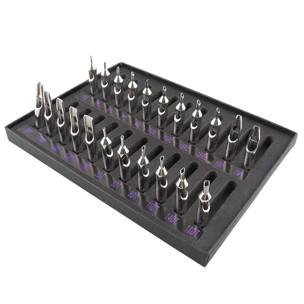 Tattoo Machine Needle Kit Specialty Tattoo Artist Cutting One Stainless Steel Needle Set 22 Models