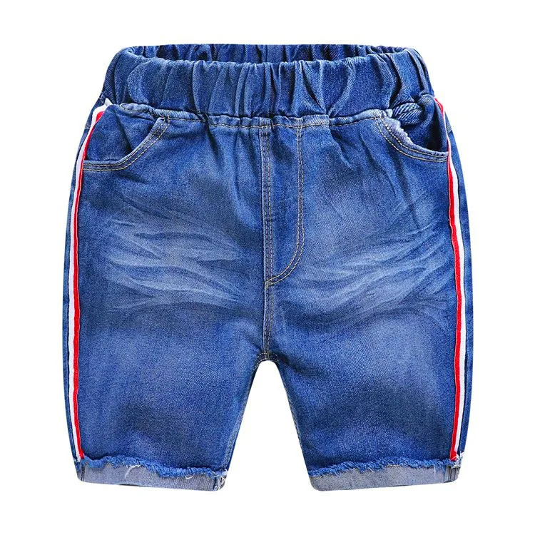 

AMISSA 2019 The New Summer Boys Jeans Casual Cotton Kids Clothing Childrens Elastic Waist Shorts Pants Baby Boy Jeans