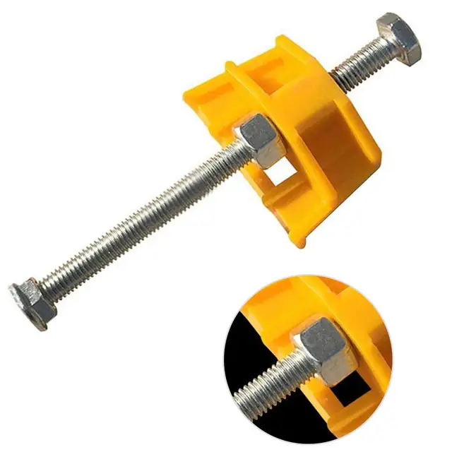 10Pcs/Pack Tile Tool Tile Leveler Height Adjuster Locator Fine Thread Rising Tool