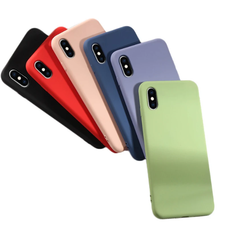 

Soft shell thin and stylish suitable for Apple iPhone XS Max Case mobile phone shell multi-color