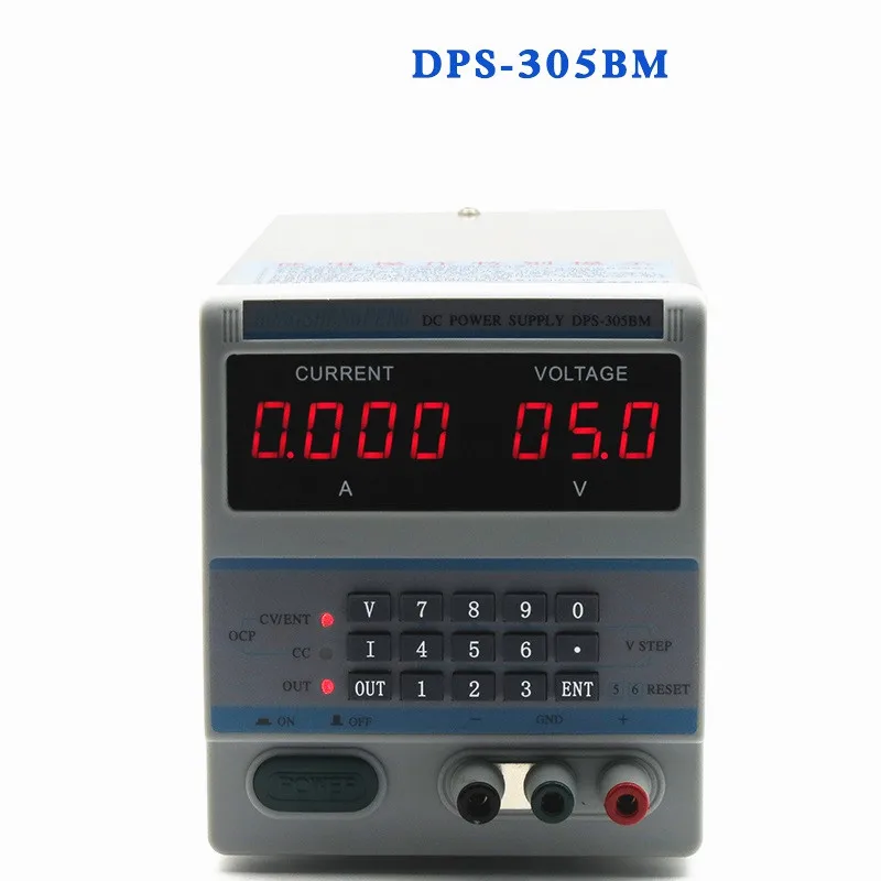 

DPS-305BM DC Power Supply for Laptop Mobile Phone Repairing 30V 5A 0.001A Accuracy 4 current display