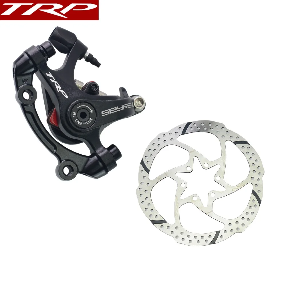 

TRP SPYRE-C Alloy Mechanical Disc Brake Caliper SPYRE-C calipers Front / Rear / Pair w/ or w/o 160mm Rotor with Adapter Screws