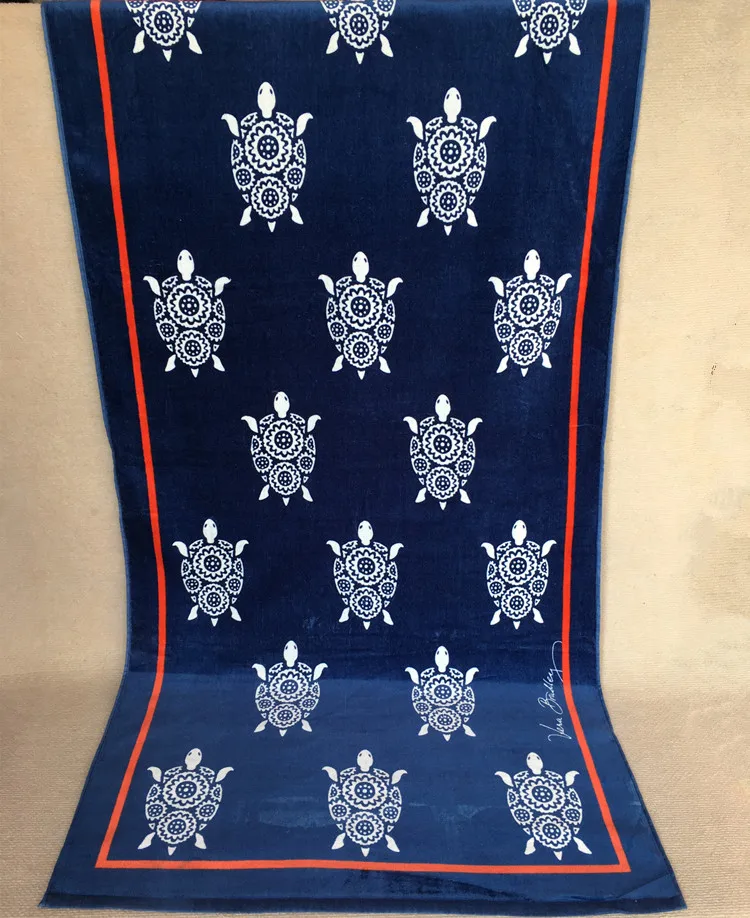 JZGH 85*172cm Thick Cotton Terry Bath Beach Towels,Soft Luxury Designer