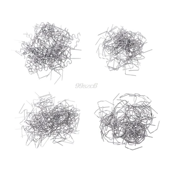 

400Pcs Pre-cut Staples Hot Staples For Plastic Stapler Repair Kit Welder 4 Sizes June DropShip