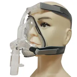Полный Маска CPAP трубка для сипап ингалятора маска для апноэ сна храпящие люди с бесплатной Регулируемый головной убор