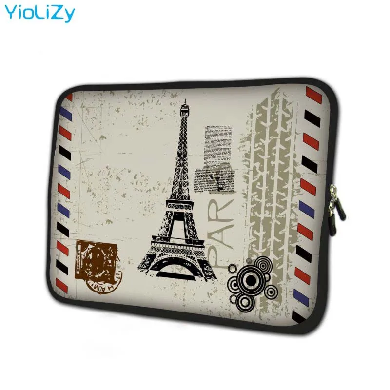 Eiffel Tower PC Tablet Bag cover Laptop liner Sleeve 7.9 9.7 10.1 11.6 13.3 15.6 17.3 inch notebook protective case NS-24560 | Компьютеры