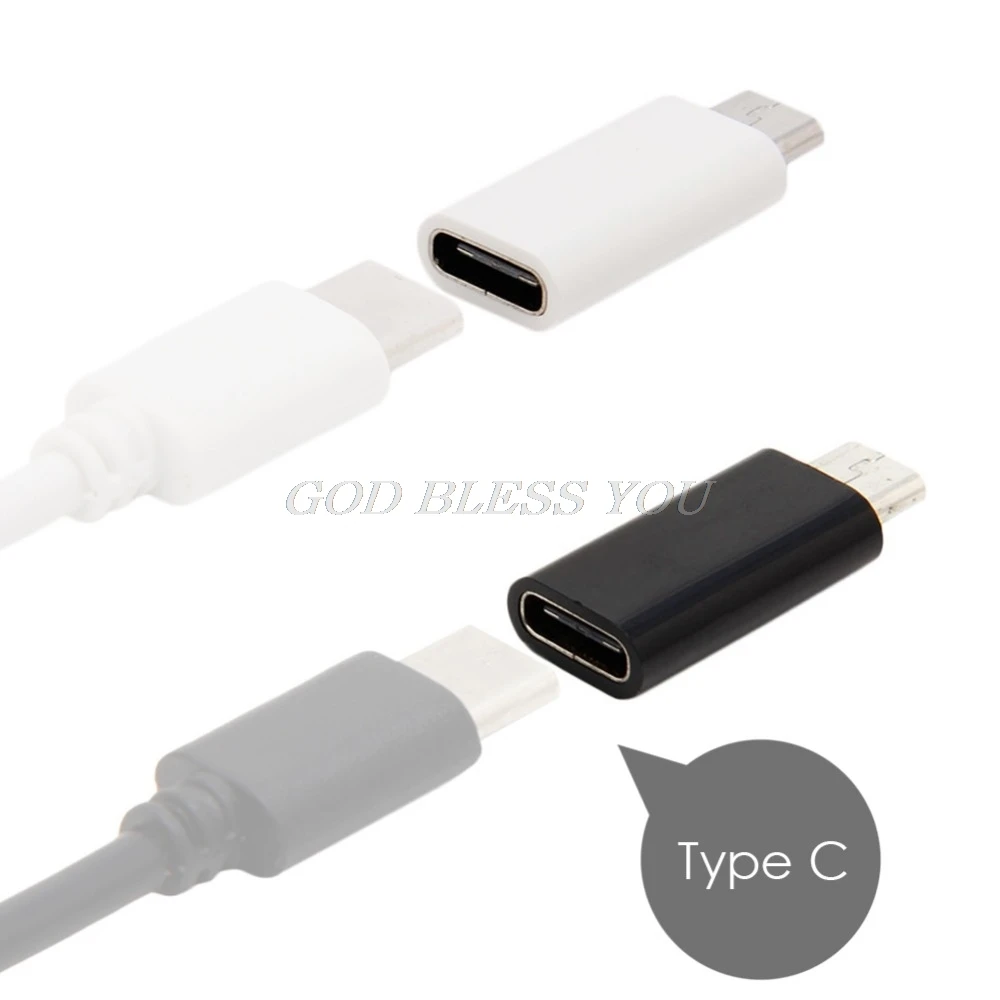 

5Pin Micro USB 2.0 Male Jack to USB 3.1 Type C Female Data Connector Adapter New
