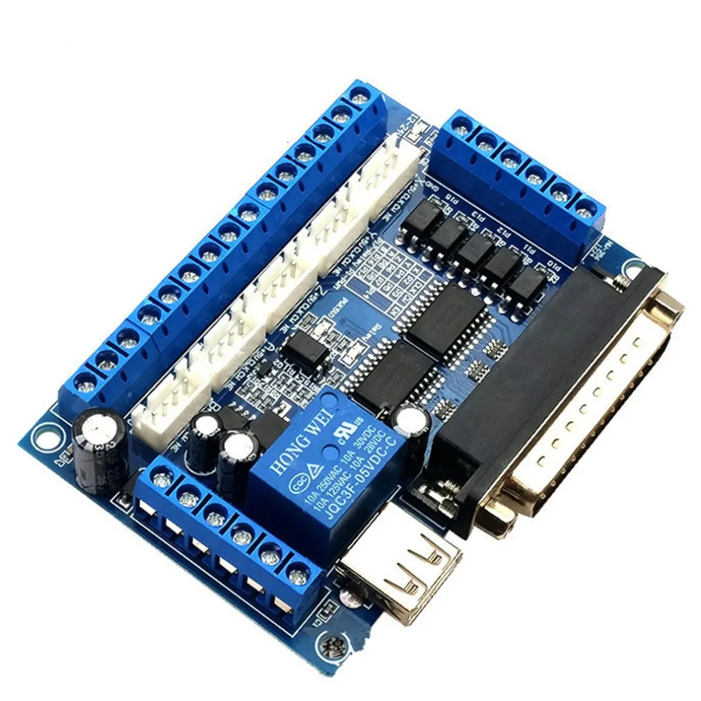 

CNC Stepper Motor Driver Interface Board Without USB Cable Optocoupler Isolation For MACH3 Engraving Machine