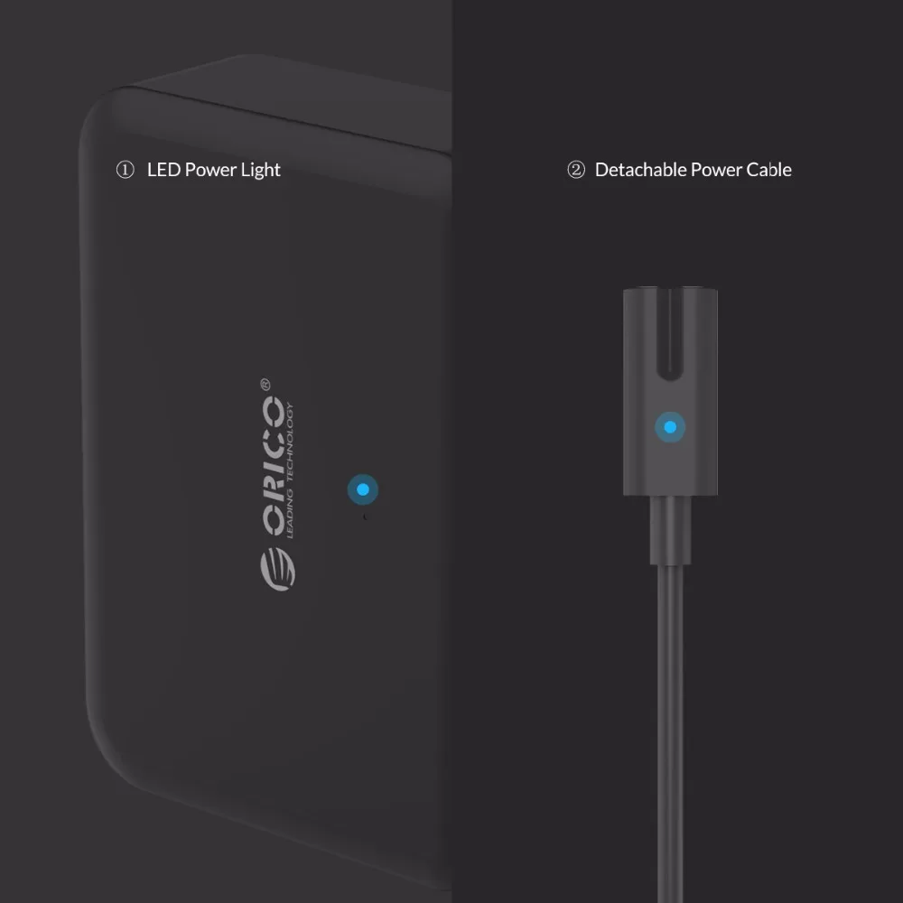  ORICO 5 Port USB Reise Universal Smart Ladegerät EU US UK AU Stecker 8A 40W Mobail Telefon Adapter 