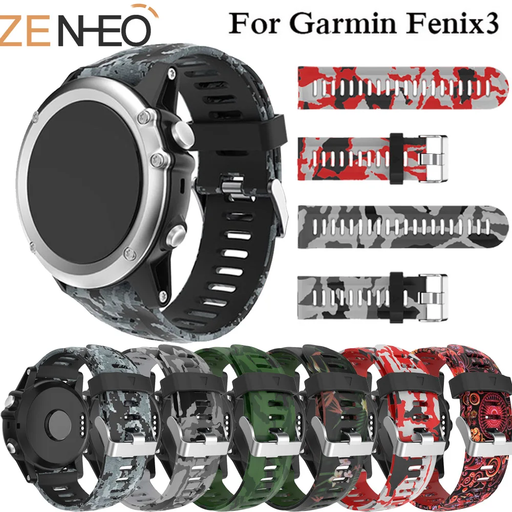26 мм спортивный силиконовый ремешок для часов Garmin Fenix 3HR/Fenix 5X/Fenix 3 3|Ремешки часов| |