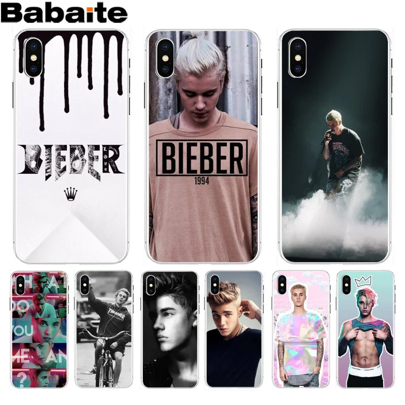 Babaite Justin Bieber Original Phone case cover for iPhone 8 7 6 6S Plus X XS max 10 5 5S SE XR Coque Shell