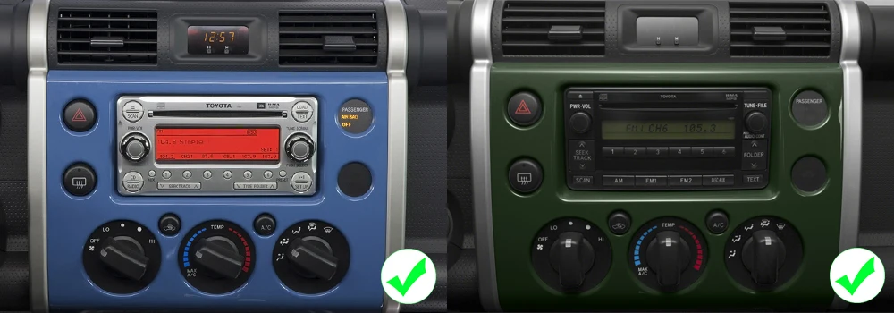 For Toyota FJ Cruiser 2006~2018 2 DIN Car Android 9 GPS Naviation Multimedia system Bluetooth Radio Amplifier 10