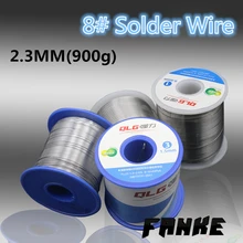 900 г/1 шт 8#2,3 мм 15% Олово 85% свинцовый припой проволока расплава канифоль Ядро пайки сварки