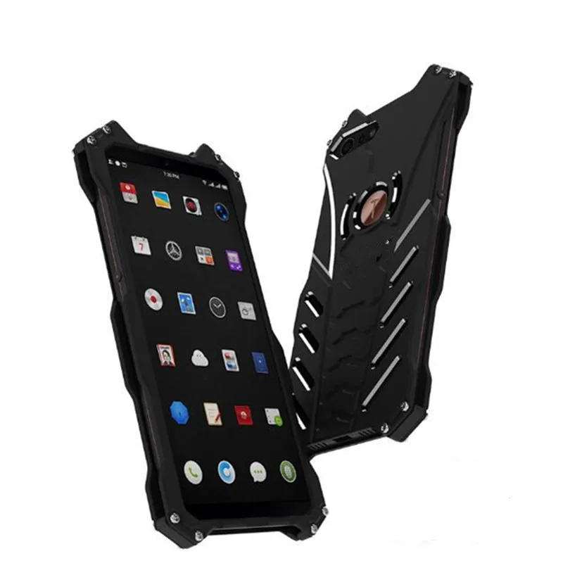 Ударопрочный чехол для смартфона Smartisan M1/Nut pro/pro2 с защитой от падения, роскошный сверхпрочный Защитный металлический алюминиевый бампер для мобильного телефона