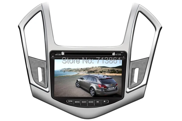 8 inch for CHEVROLET CRUZE 2013 2Din car dvd player GPS wince 6.0 2 zone free map Bluetooth TV 3G radio Russian English | Автомобили и