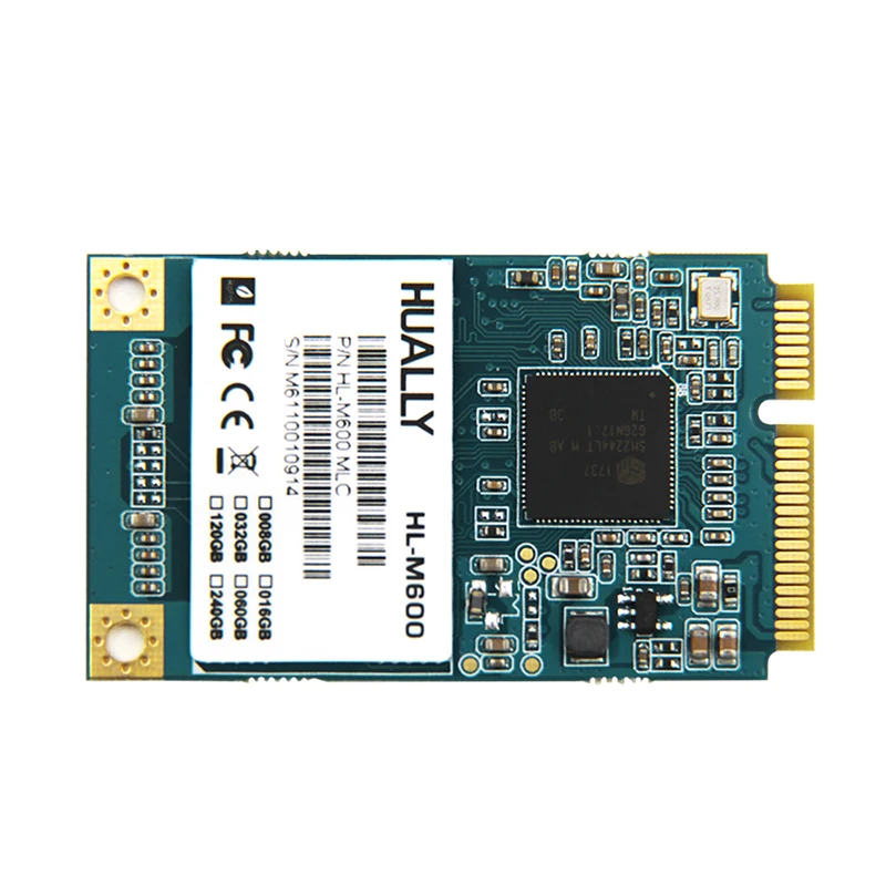 Hually MSATA MSATA3 SSD наиболее конкурентоспособных серии 16 ГБ 32 60 120 240 твердотельный диск
