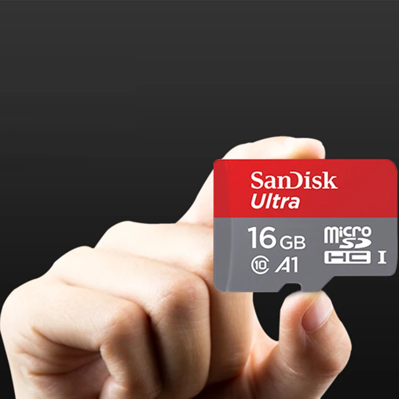 Двойной Флеш-накопитель SanDisk слот для карт памяти 64 Гб оперативной памяти, 32 Гб встроенной памяти, UHS-1 скорость чтения Скорость 98 м/с микро-sd-карта на 16 ГБ-Class10 UHS-1 флеш-карта Microsd