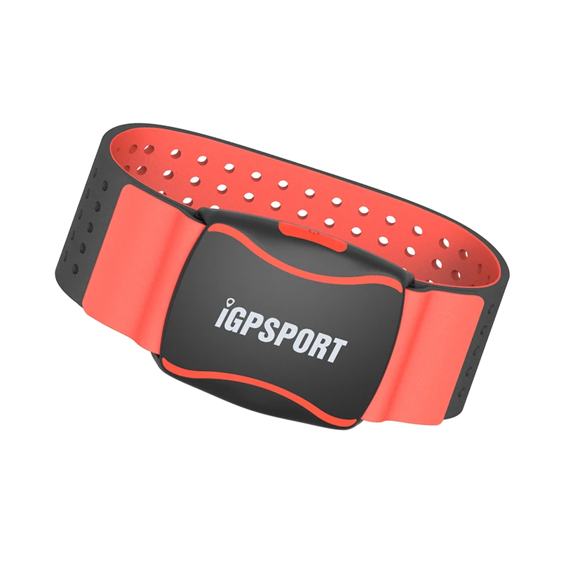 HR60 Red IGPSPORT HR60 монитор сердечного ритма рука фотоэлектрический монитор сердечного ритма светодиодный светильник предупреждение поддержка велосипедный компьютер и мобильное приложение - Цвет: HR60 Red