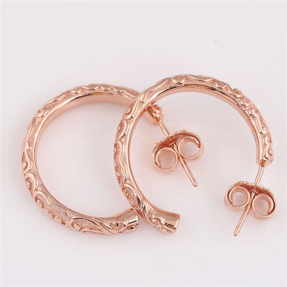 Серьги-кольца из 925 пробы серебра с серебряной омелой, европейские ювелирные изделия