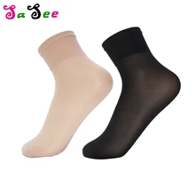 10 пар летних коротких носков с кристаллами Женские бамбуковые короткие носки женские тонкие Кристальные Носки Прозрачные тонкие шелковые Meias хит