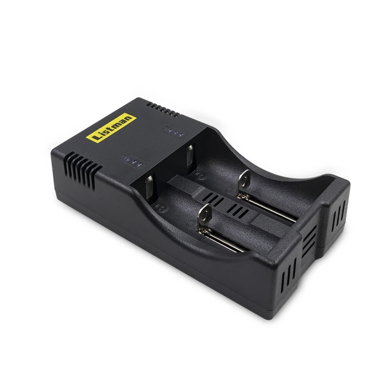 Ewinvape Listman X2 Батарея Зарядное устройство с 2 шт. 18650 Батарея подходит для электронная сигарета 18650 26550 18350 литиевая батарея