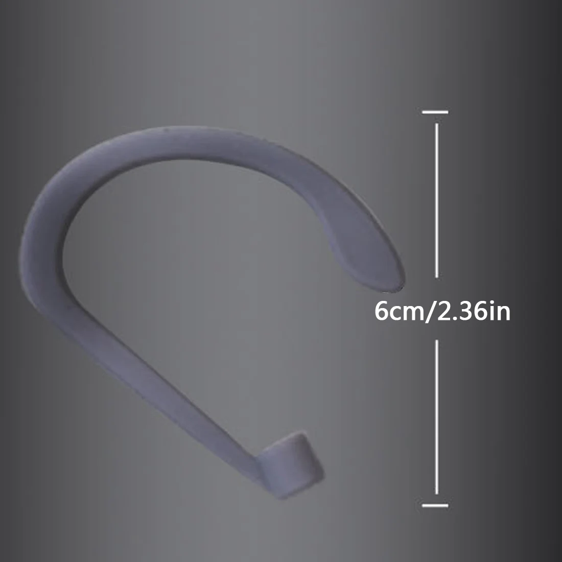 Marsnaska 1 Pair Earhook Holder for Apple AirPods Strap Silicone Sports Anti-lost Ear Hook Marsnaska 1 Pair Earhook Holder for Apple AirPods Strap Silicone Sports Anti-lost Ear Hook