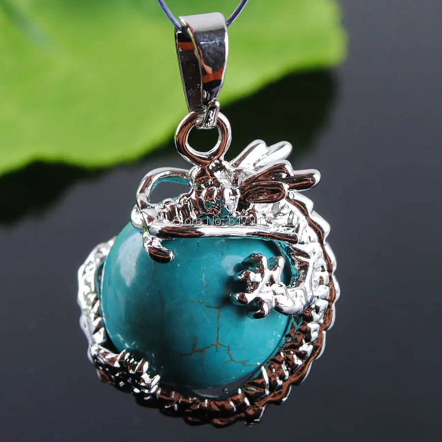 Aliexpress Buy Free Shipping Natural Turquoises Gem Stone Round 
