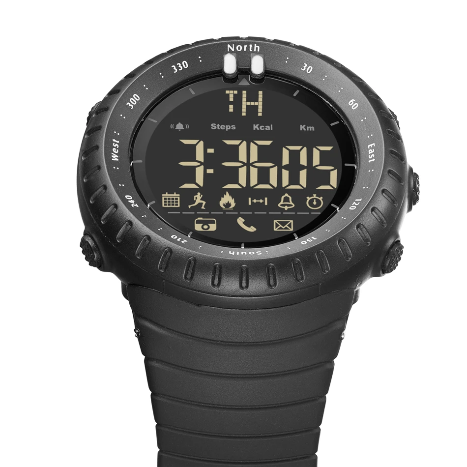 

2018 Top Brand Bluetooth Sports Smart Watches Men Pedometer Calories LED Digital Wrist Watch Waterproof Electronic Clock Male