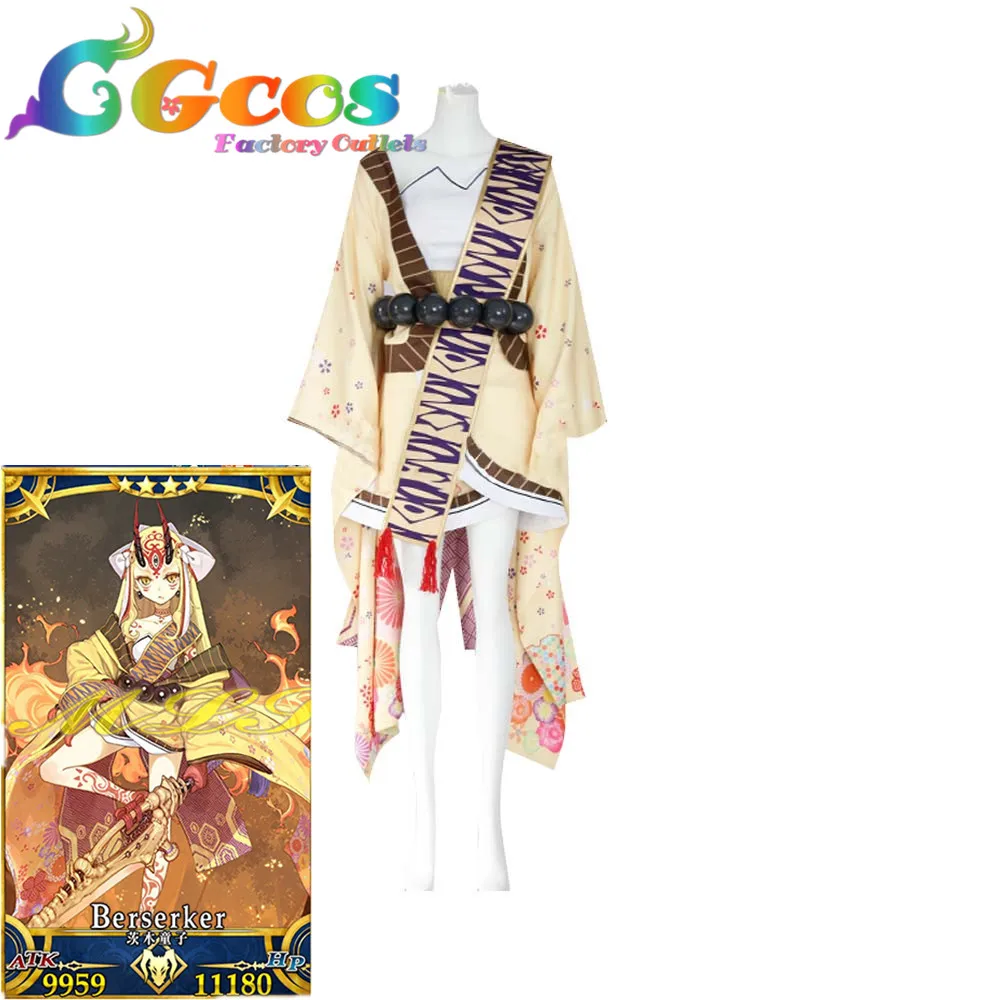 CGCOS Coplay одежда Вечерние ролевые игры униформа косплей костюм FateGrand заказ Ibaraki Doji костюм аниме платье костюмы Хэллоуин