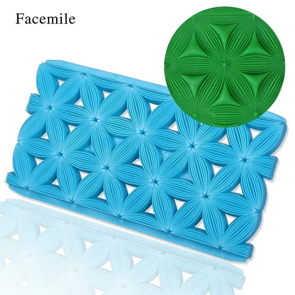 Facemie 1 шт. Пластиковая форма для торта, набор для вырезания на торте, форма для украшения торта, форма для приготовления изделий из сахара, инструмент для выпечки торта - Цвет: 6