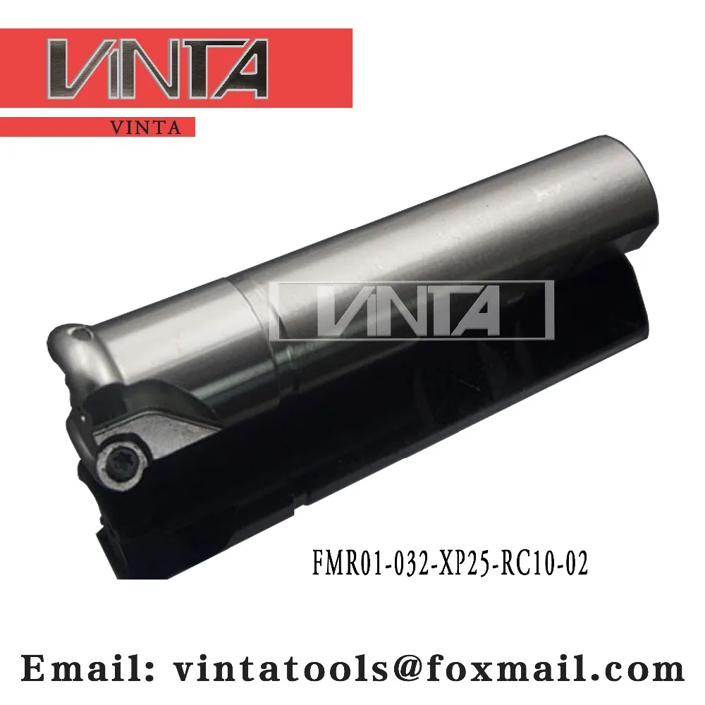 FMR01-032-XP25-RC10-02 индексируемое Фрезерование резак соответствует RCKT10T3MO карбида вставки