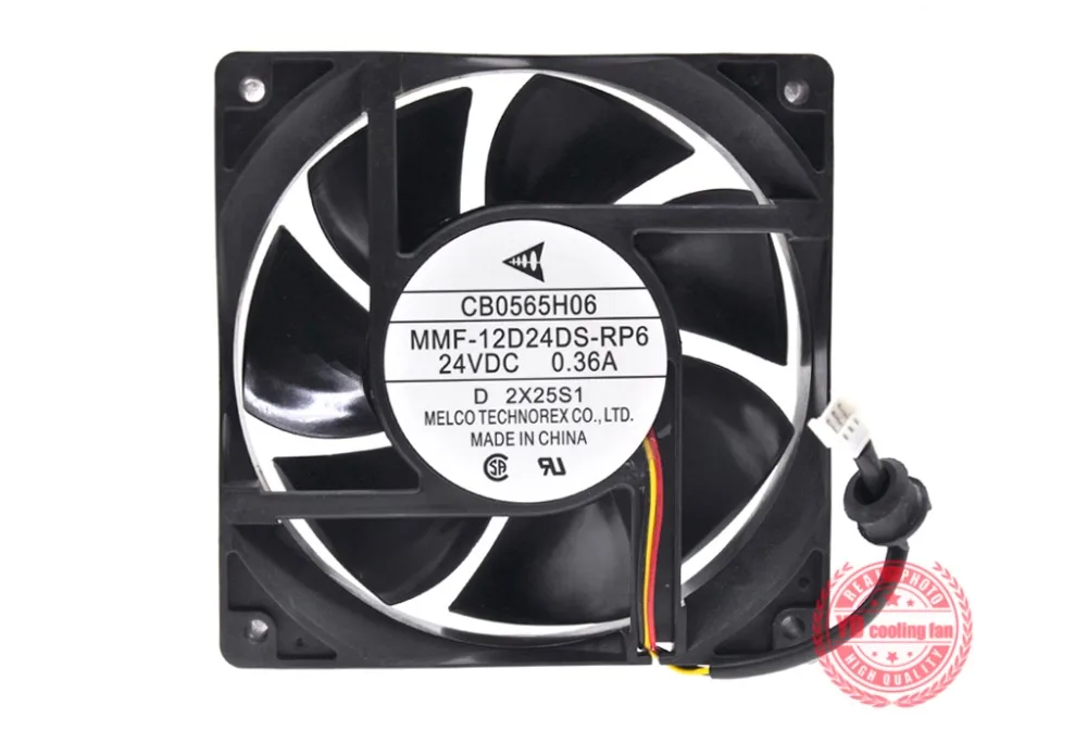 Для MELCO TECHNOREX MMF-12D24DS-RP6 CB0565H06 12038 24 в преобразователь частоты Вентилятор охлаждения