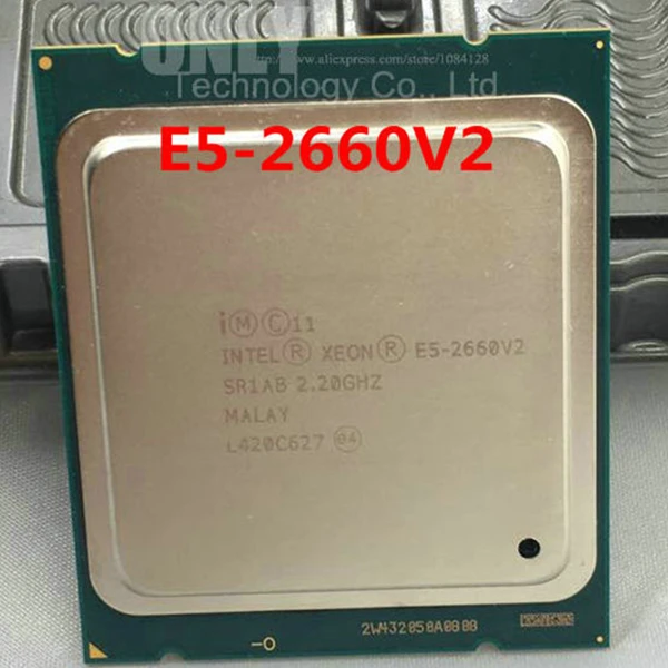 Процессор Intel Xeon E5-2660V2 E5-2660V2 LGA2011 ЦП десять ядер процессор Xeon E5 2660V2 SR1AB