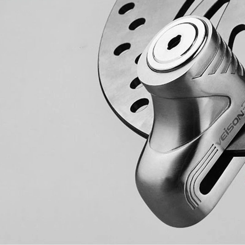 New Veison Motorcycle Brake Lock 6Mm Stainless Steel Disc Lock Maverick Car Lock Electric Car Mtb Bike Security Anti-Theft Loc