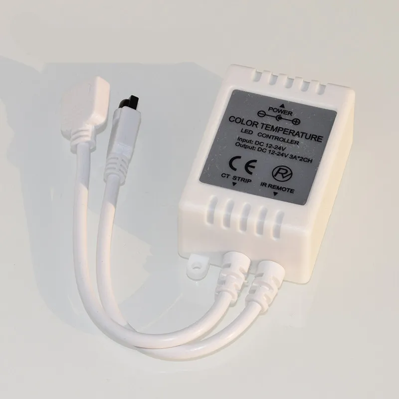 DC12-24V 24Key IR цветной; регулятор температуры для двойной цветной светодиодной ленты