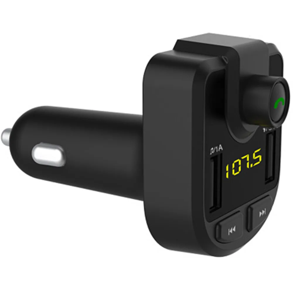 Fm-передатчик BT36 Bluetooth громкой связи автомобильный комплект автомобильный аудио mp3-плеер с 3.1A Быстрая зарядка двойной зарядное устройство usb