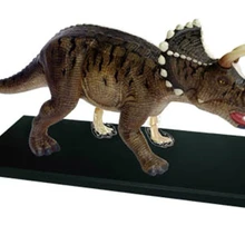 Головоломка сборка детская игрушка украшения моделирование животных Динозавр Трицератопс орган анатомическая модель