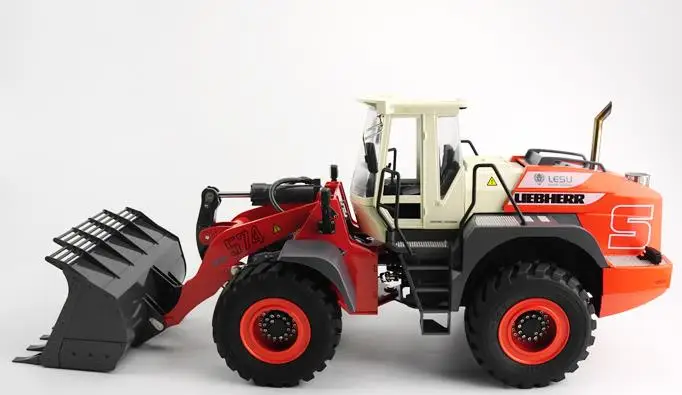 1/15 Scale RC пульт дистанционного управления полностью металлический гидравлический