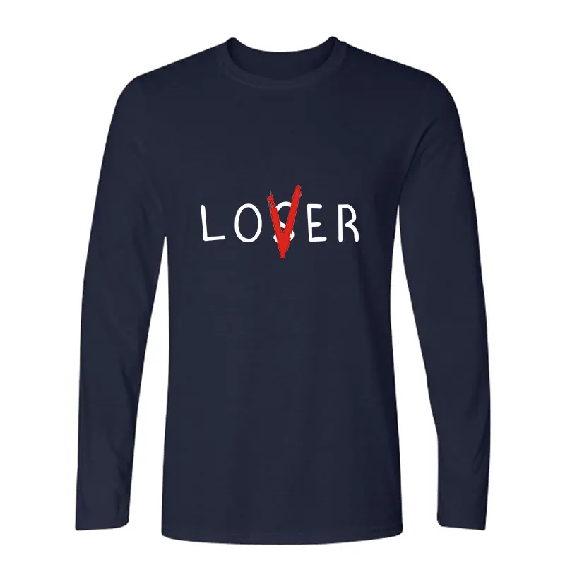 Loser Lover принт модная футболка s хип-хоп женская мужская футболка Повседневная футболка унисекс с длинным рукавом хлопковая Футболка