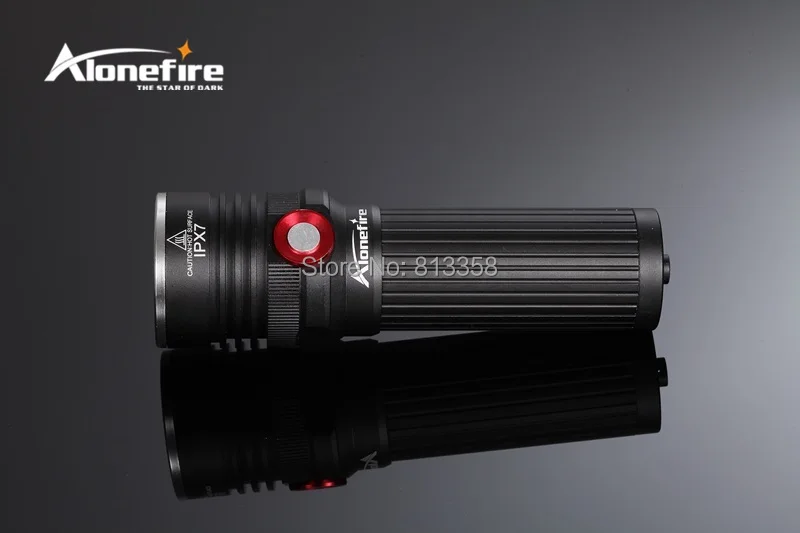 AloneFire Гладиатор серии BK105 CREE XM-L2 светодиодный 3 режима Бесступенчатая Регулируемая светодиодный фонарик для 1x18650/3xaaa