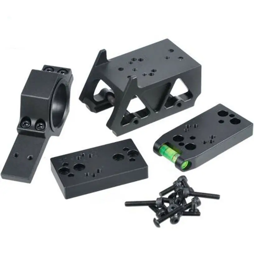Охотничьи аксессуары страйкбол Unmark DOC RMR DP-PRO для T1 T2 Red Dot Sight Mount многофункциональное крепление с креплением Riser