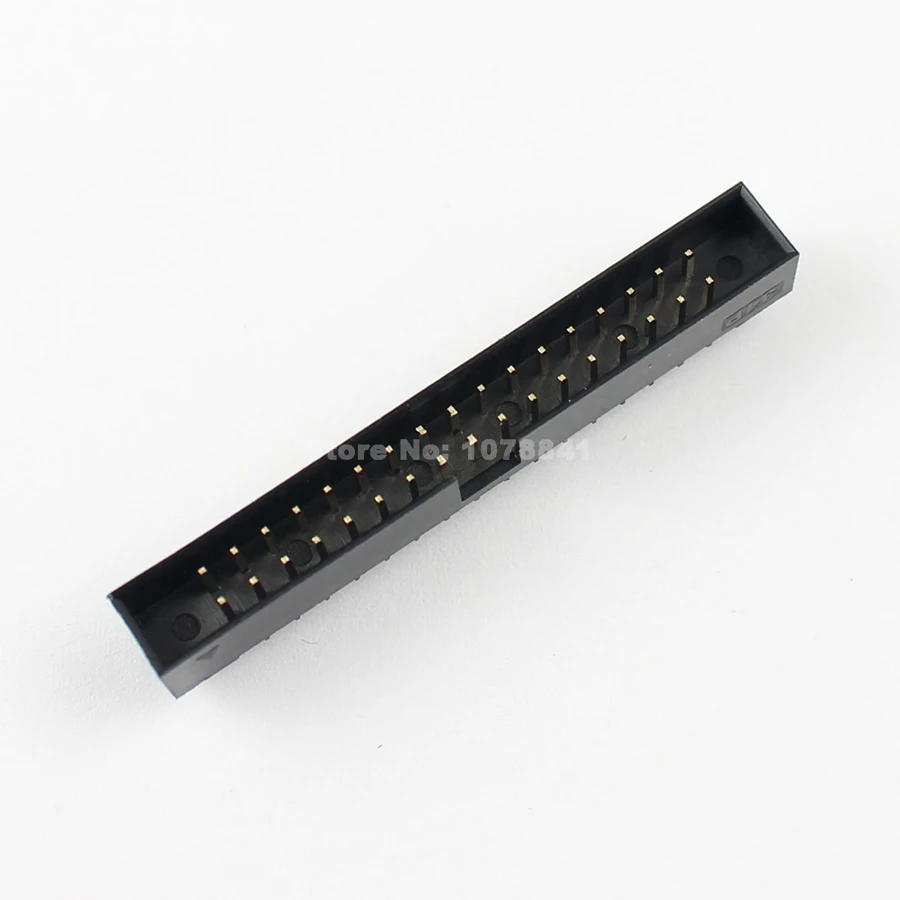 100 шт. в партии 2 мм 2x17 Pin 34 Pin прямой штекер Shrouded PCB Шлейф IDC разъем
