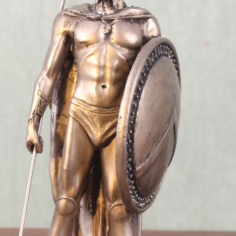 Реквизит для фотосъемки с изображением греческих богов фигурки воина из