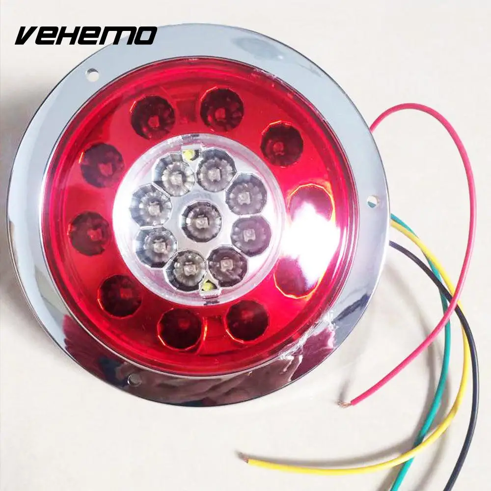 Vehemo DC 10-30 в 2 шт. сигнальные огни Задние задние фонари лампы задние фонари Автомобильное устройство прицепа супер яркая замена